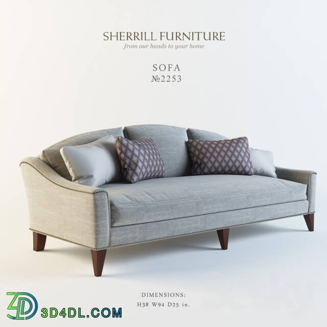 Sofa - Sherrill furniture_sofa_2253