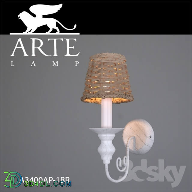 Wall light - Bra ArteLamp A3400AP-1BR