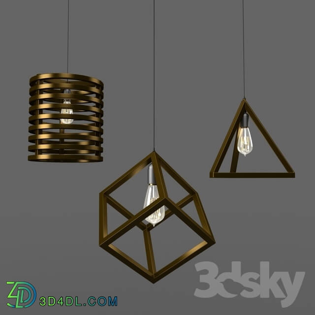 Ceiling light - Suspended light fixtures