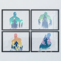 Frame - Picture _quot_The Avengers_quot_ 
