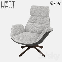 Arm chair - Chair LoftDesigne 2103 model 