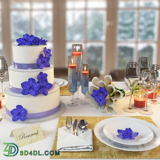 Tableware - Wedding table setting