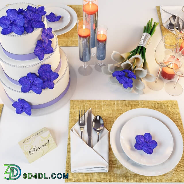 Tableware - Wedding table setting