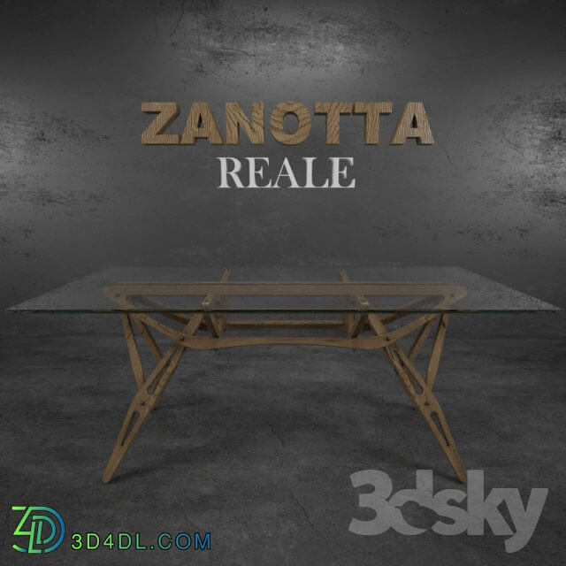 Table - Factory ZANOTTA. table REALE