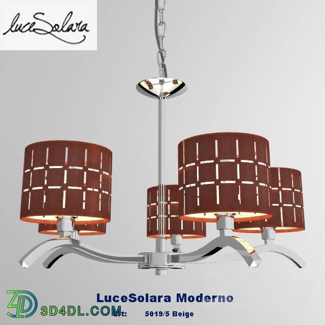 Ceiling light - Chandelier LuceSolara Moderno 5019_5 Beige