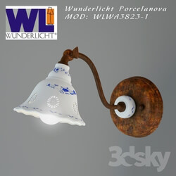 Wall light - Wunderlicht  _ Porcelanova 