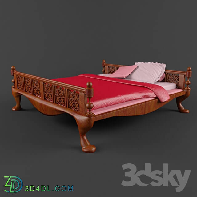 Bed - Indian bed