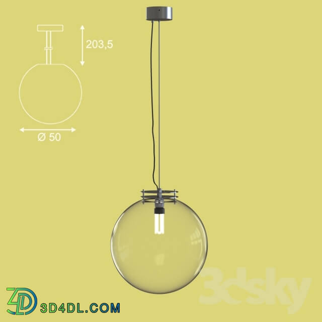 Ceiling light - rotoball_40