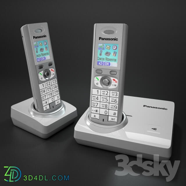 Phones - Cordless telephone PANASONIC kx-tg8205