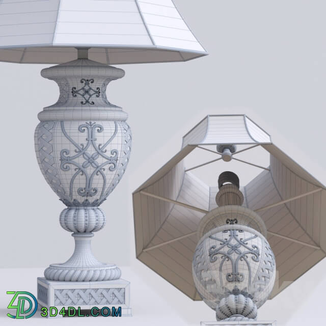 Table lamp - Lamp Villa in 1919 from the Fine Art