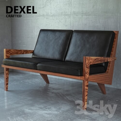 Sofa - Dexel crafted Boomerang sofa 