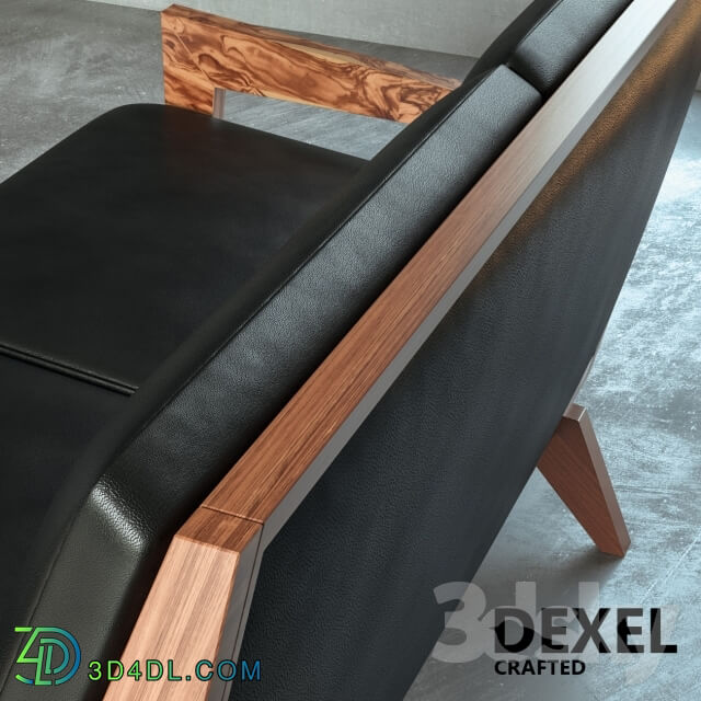 Sofa - Dexel crafted Boomerang sofa