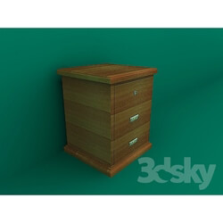 Sideboard _ Chest of drawer - Classic bedside table 