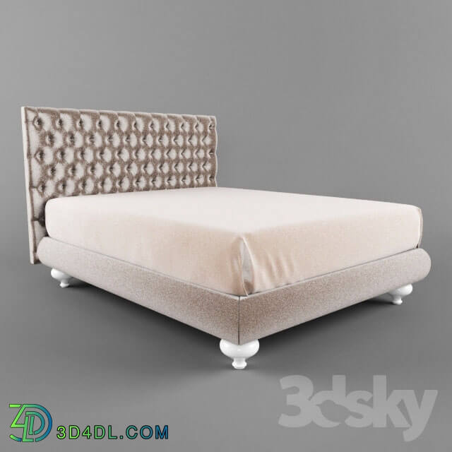 Bed - Cream Bed
