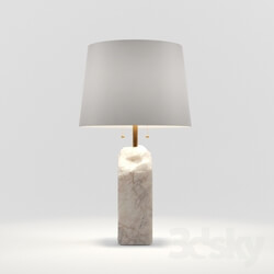 Table lamp - Raw Alabaster Lamp by Regina-Andrew Design 