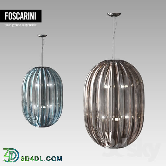 Ceiling light - FOSCARINI Plass grande suspension