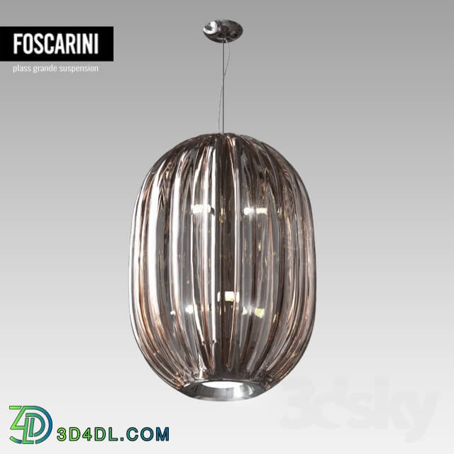 Ceiling light - FOSCARINI Plass grande suspension