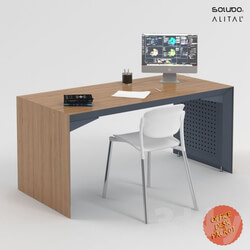 Office furniture - Office Desk Pack01 