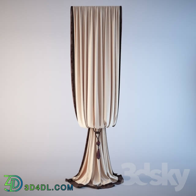 Curtain - Classic curtain with suspension