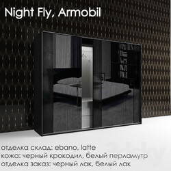 Wardrobe _ Display cabinets - Night Fly. Armobil. 