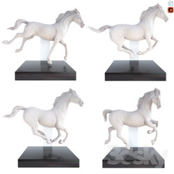 Sculpture - LLADRO GALLOP 