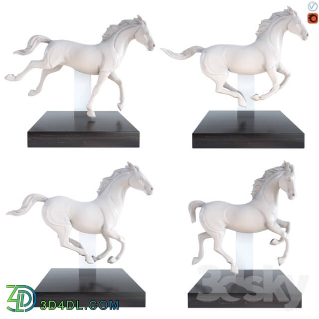 Sculpture - LLADRO GALLOP