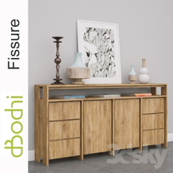 Sideboard _ Chest of drawer - Stand d-Bodhi Fissure 