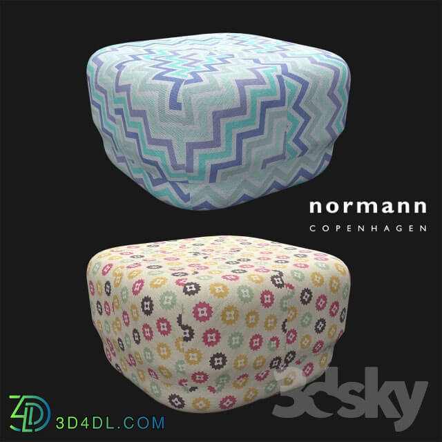 Other soft seating - normann circus pouf