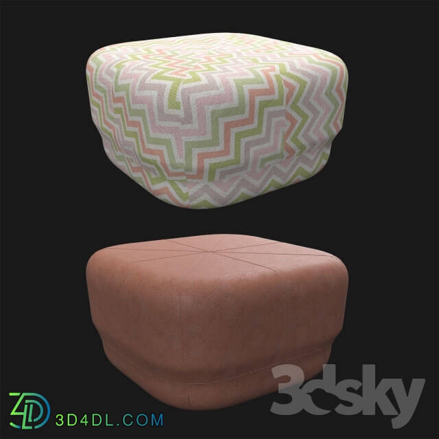 Other soft seating - normann circus pouf