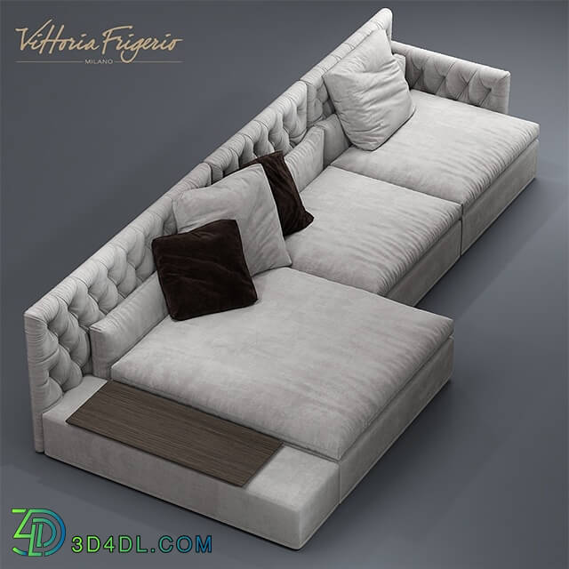 Sofa - Sofa Dominio capitonne Frigerio Salotti