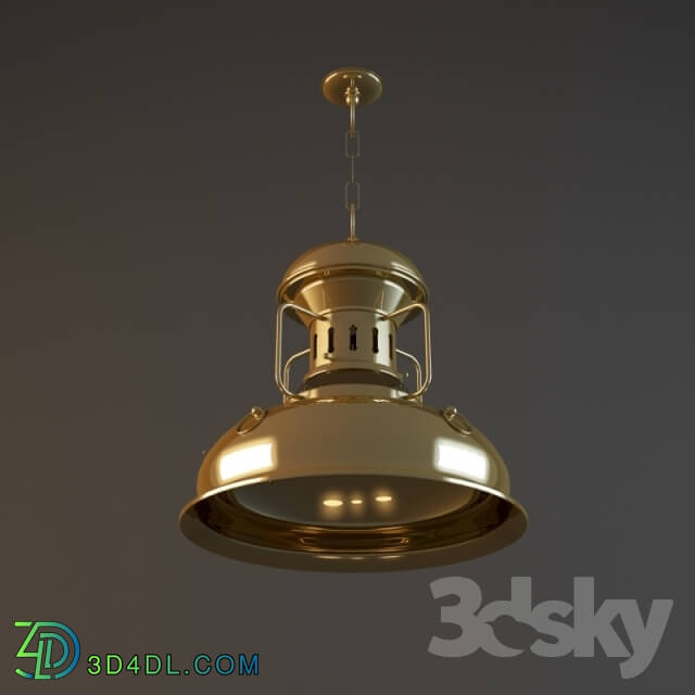 Ceiling light - Marine-style lamp fixtures.