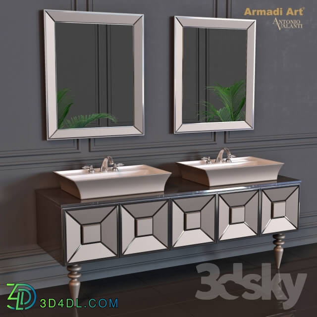 Bathroom furniture - Armadi Art. Fiaba