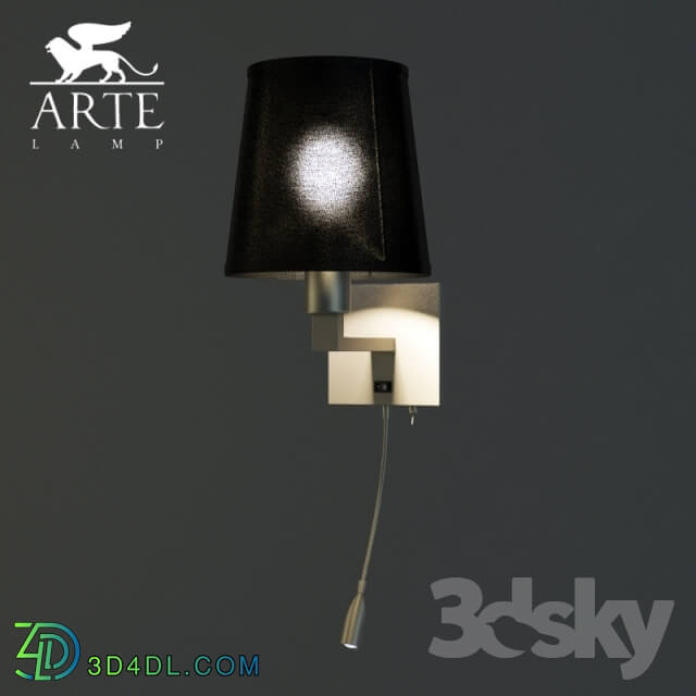 Wall light - Sconce Arte Lamp A9246AP-2SS_ with shade