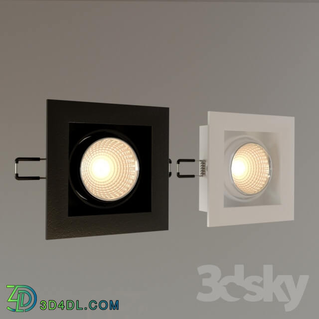 Spot light - Recessed luminaire DS-030B60 QUATTRO x 1