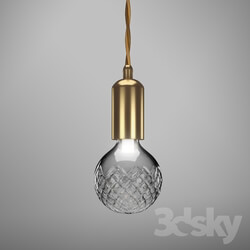 Ceiling light - Lee Broom Clear Crystal Bulb 