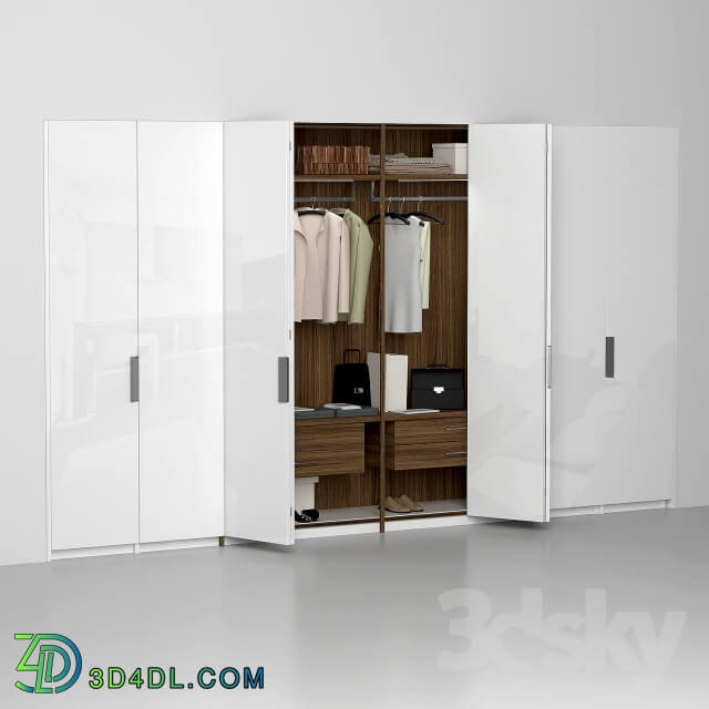 Wardrobe _ Display cabinets - Varenna_Poliform_DAY_SYSTEM_20