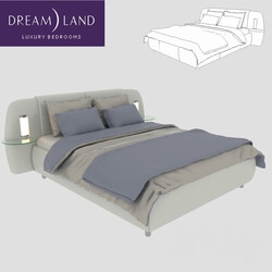 Bed - The bed of the Rio Grande Dream Land 
