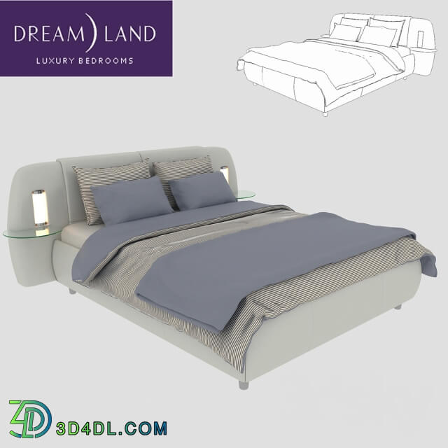 Bed - The bed of the Rio Grande Dream Land