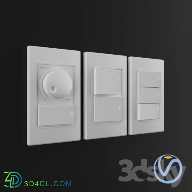 Wall light - Wall Switches White