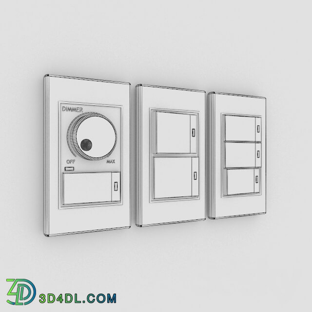 Wall light - Wall Switches White