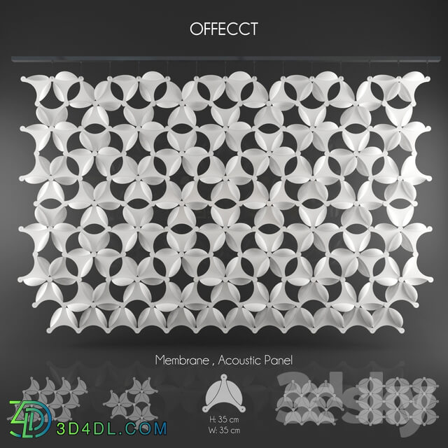 Other decorative objects - OFFECCT Membrane Acoustic Panel