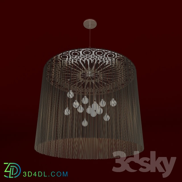 Ceiling light - Ngoma drum 700 willowlamp