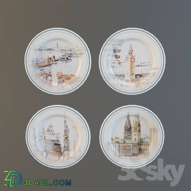 Other decorative objects - Decorative plates