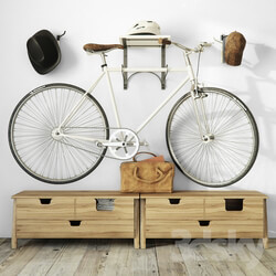 Other decorative objects - Bicycle storage system 