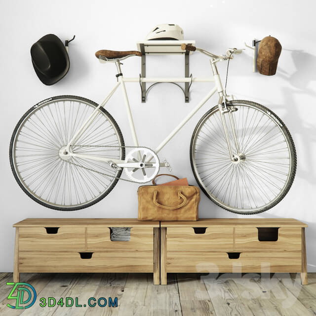 Other decorative objects - Bicycle storage system