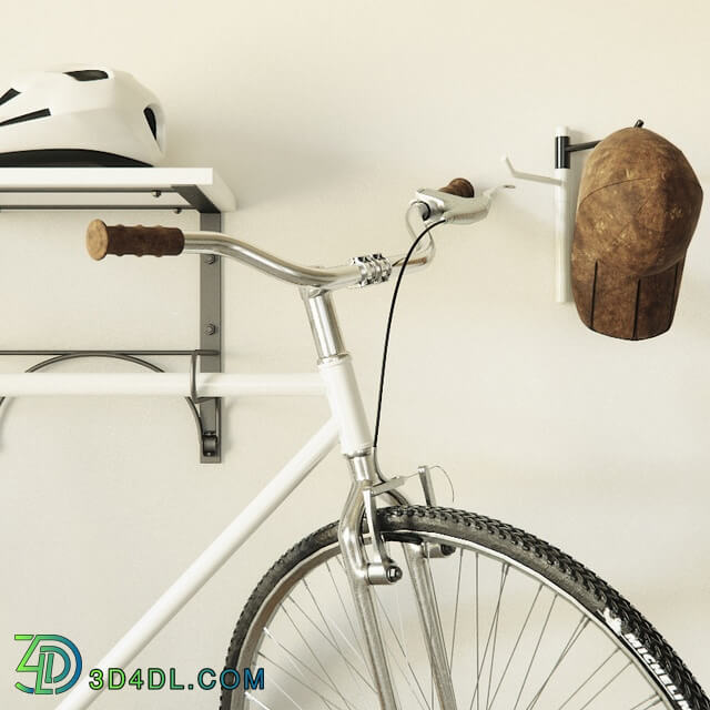 Other decorative objects - Bicycle storage system