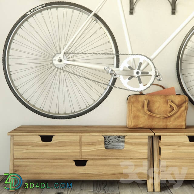 Other decorative objects - Bicycle storage system