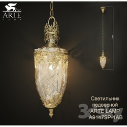 Ceiling light - Lamps suspended ARTE LAMP A9147SP-1AB 