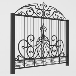 Other architectural elements - Fence forged 