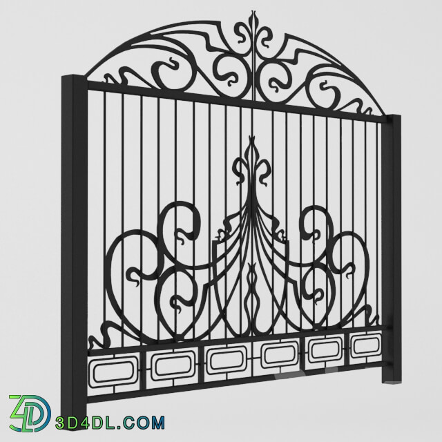 Other architectural elements - Fence forged